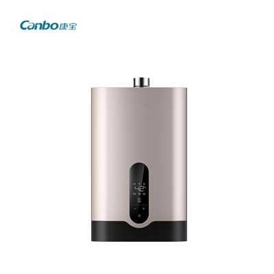 康宝(Canbo)13升燃气热水器天然气 强排式节能精控